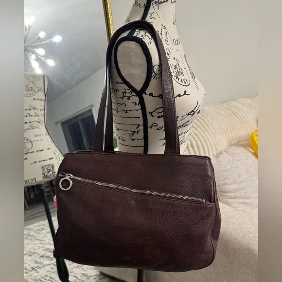 Etienne aigner Elegant Brown Leather Tote Bag - Picture 2 of 16